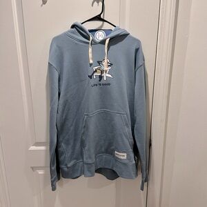Life is Good hoodie sweatshirt. Size L. Never worn. Still tagged